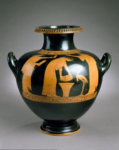 Greek Attic Red-Figure Hydria, 470-60 BC by Painter of the Yale Oinochoe Painter of the Yale Oinochoe